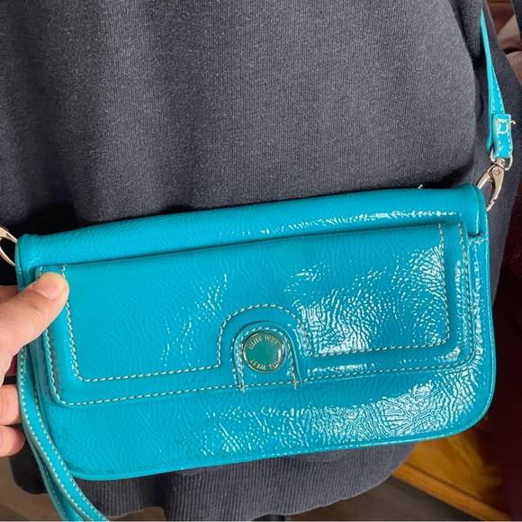 Nine West Ocean Blue Shoulder Bag - Picture 9 of 11